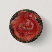 rote Blüte Button (Vorderseite)