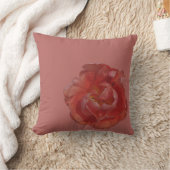 rote Blüte Kissen (Decke)