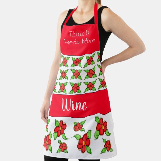 Rote Blüte mit Weiß Schürze (InSitu)