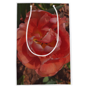 rote Blüte Mittlere Geschenktüte