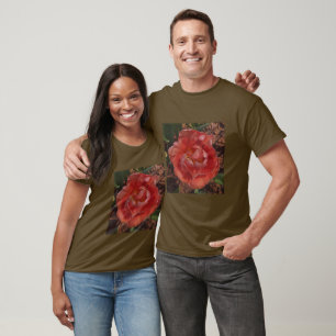 rote Blüte  T-Shirt