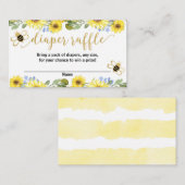 Rote Blüten Begleitkarte (Vorne/Hinten)