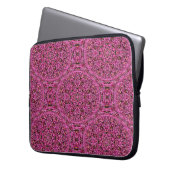 Rote Blüten...... Laptopschutzhülle (Vorderseite Links)