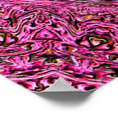 Rote Blüten...... Poster (Ecke)