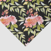 Rote Blütenfarbe Seidenpapier (Ausschnitt)