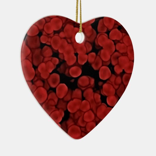 Rote Blutkörperchen Keramikornament (Rechts)