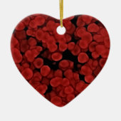 Rote Blutkörperchen Keramikornament (Vorne)