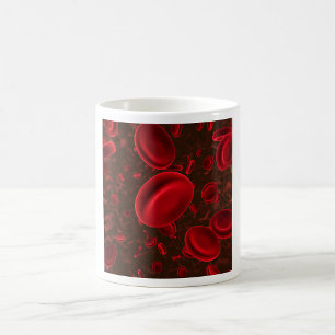 Rote Blutkörperchen Mikroskopisch Kaffeetasse