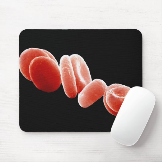 Rote Blutkörperchen Mousepad (Mit Mouse)