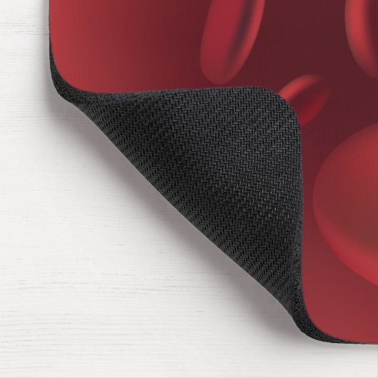 Rote Blutkörperchen Mousepad (Ecke)