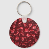 Rote Blutkörperchen Schlüsselanhänger (Vorderseite)