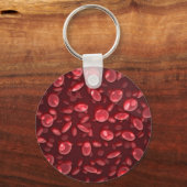 Rote Blutkörperchen Schlüsselanhänger (Vorderseite)