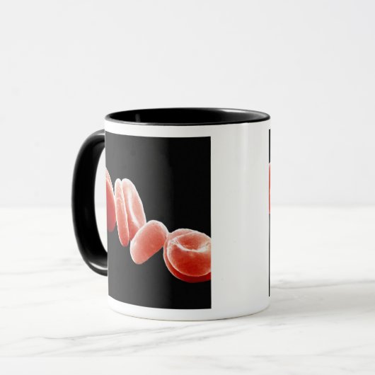 Rote Blutkörperchen Tasse (Vorderseite Links)