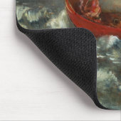 Rote Boat, 1905 Mousepad (Ecke)