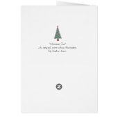 Rote Bögen und Glocken auf einem verzierten Baum f (Hinten)