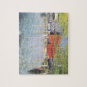 Rote Boote bei Argenteuil Puzzle (Vertikal)