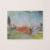Rote Boote im Argenteuil Puzzle (Horizontal)