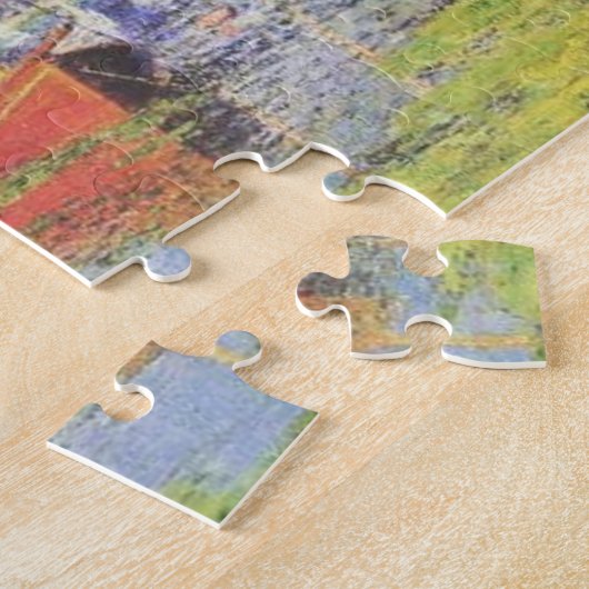 Rote Boote im Argenteuil Puzzle (Seite)