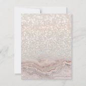 Rote, bordeauxrote Blume. Dankeskarte (Rückseite)