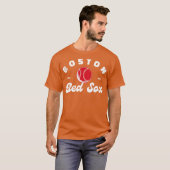 Rote Boston Sox Retro T-Shirt (Vorne ganz)