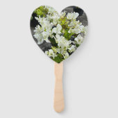 rote Bougainvillea oder Blume aus Papier, tropisch Fächer (Rückseite)