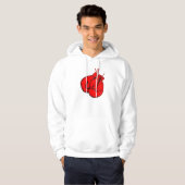 Rote Boxhandschuhe Hoodie (Vorne ganz)