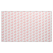 ROTE BOXING GLOVES SPORTS PATTERN STOFF (Yard (91,4 cm))