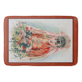 Rote Braut bei chinesischer Hochzeit in Shanghai Badematte (Vorderseite)