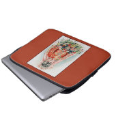 Rote Braut bei chinesischer Hochzeit in Shanghai Laptopschutzhülle (Vorne Knopf)