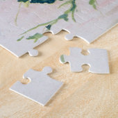 Rote Braut bei chinesischer Hochzeit in Shanghai Puzzle (Seite)