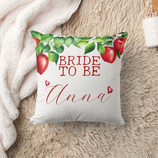 Rote Braut Kissen (Decke)