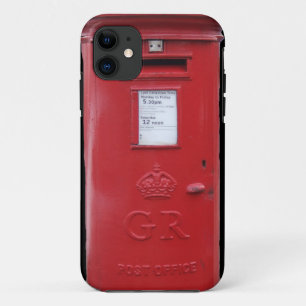 Rote britische Postbox iPhone 11 Hülle