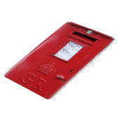 Rote britische Postbox Magnet (Linke Seite)