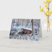 Rote Brücke Karte (Gelbe Blume)