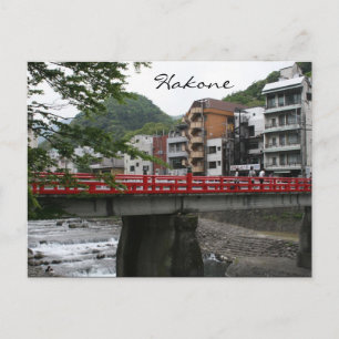Rote Brücke Postkarte