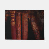 Rote Bücher Fußmatte (Vorderseite)