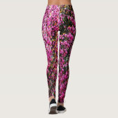 Rote Bud Blume.......... Leggings (Rückseite)