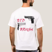 ROTE BÜRSTE T-Shirt (Rückseite)