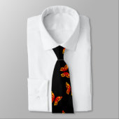 Rote Butterflys von Schaufenstern. Krawatte (Gebunden)