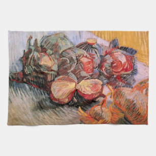 Rote Cabbages und Onions von Vincent van Gogh Handtuch