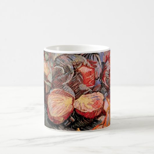 Rote Cabbages und Onions von Vincent van Gogh Kaffeetasse (Mittel)