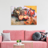 Rote Cabbages und Onions von Vincent van Gogh Leinwanddruck (Insitu (Wohnzimmer))