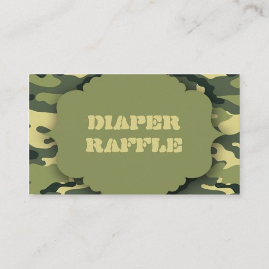 Rote Camouflage - Lose oder Karten einfügen (Rückseite)