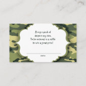 Rote Camouflage - Lose oder Karten einfügen (Vorderseite)