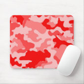 Rote Camouflage Mousepad (Mit Mouse)