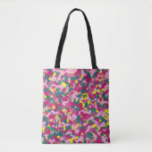 ROTE CAMOUFLAGE PATTERN TOTE BAG TASCHE (Vorderseite)