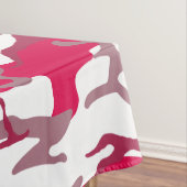 Rote Camouflage Tischdecke (Beispiel)