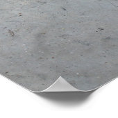 Rote Cedar Naturkunst Bildhauerei Oblique Öko Poster (Ecke)