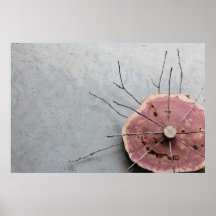 Rote Cedar Naturkunst Bildhauerei Oblique Öko