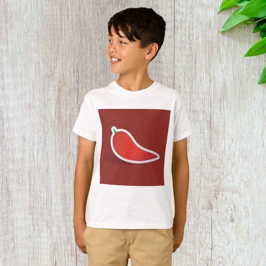 Rote Chili Paprika T-Shirt